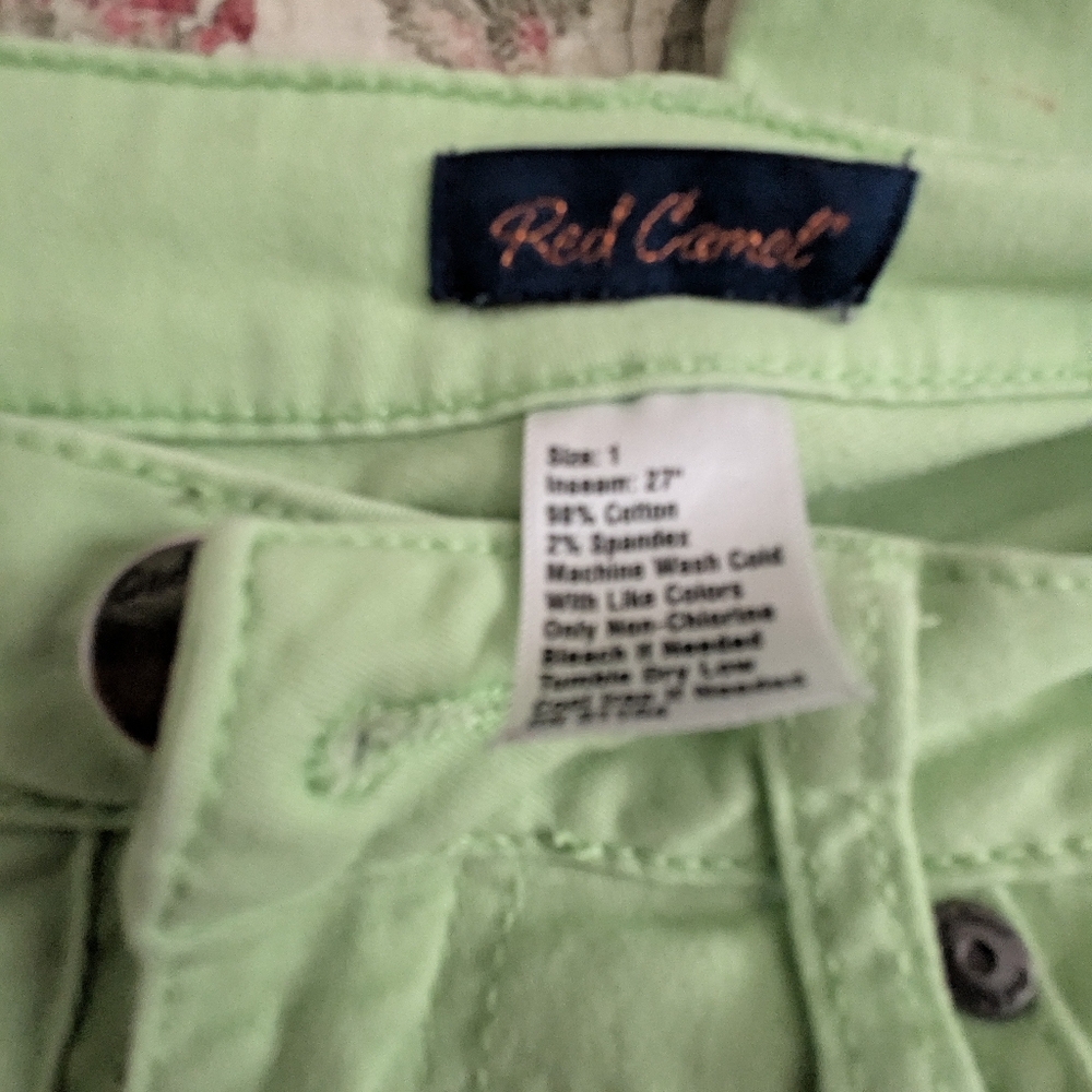 Red Camel Light Green Jeans